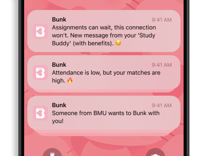 Bunk — Student Dating App